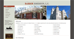 Desktop Screenshot of barberemerson.com